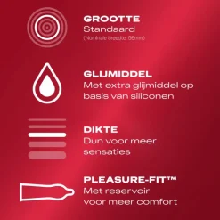 Durex Condooms Thin Feel Extra Dun 10 stuks
