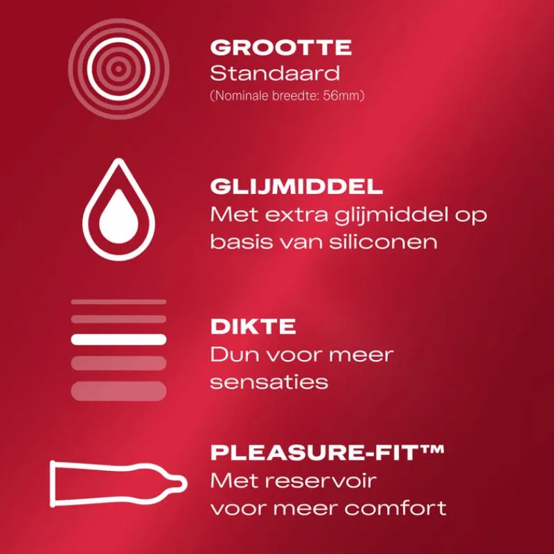 Durex Condooms Thin Feel Extra Dun 10 stuks