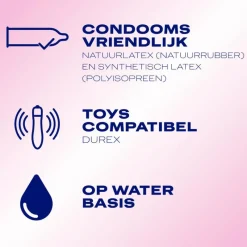 Durex Glijmiddel Natural Extra Sensitive 100% Natuurlijk Waterbasis 100 ML
