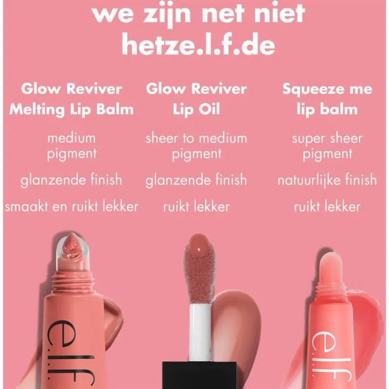 e.l.f. Glow Reviver Melting Lip Balm Vanilla Frosted