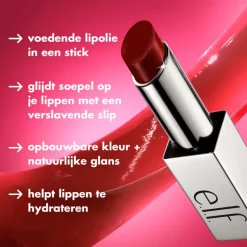 e.l.f. Glow Reviver Slipstick Pink-Me Energy