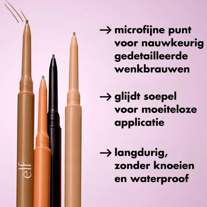 e.l.f. Micro-Fine Brow Pencil Soft Brown