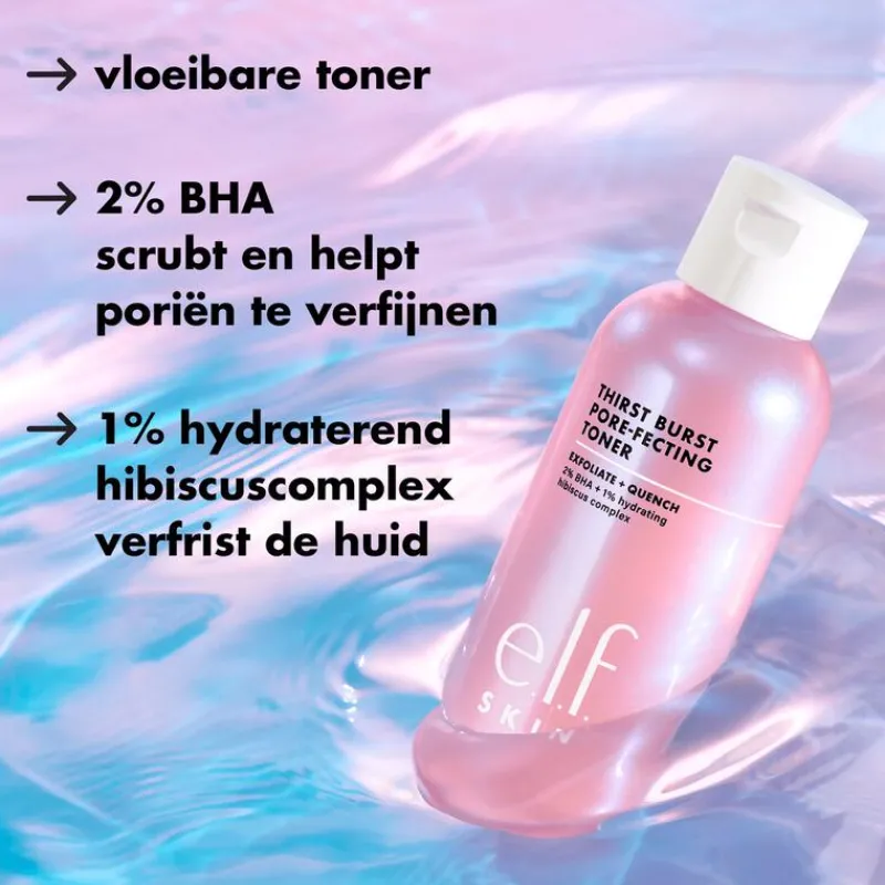 e.l.f. Thirst Burst Pore-Fecting Toner 140 ML