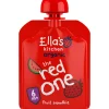 Ella's Kitchen Fruit Smoothie The Red One Bio Knijpfruit 6+ Maanden 90 GR
