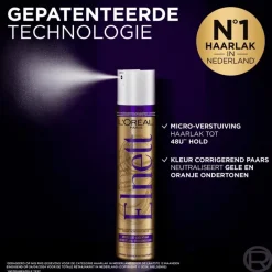 Elnett Purple Sterke Fixatie Haarlak Blond En Wit Haar 200ML