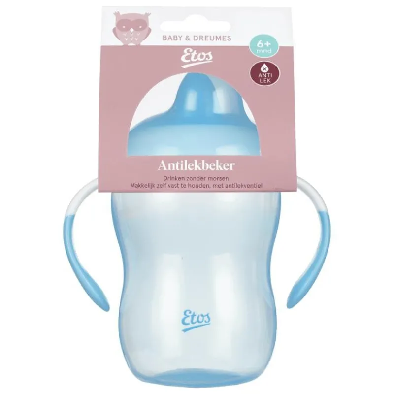 Etos Antilekbeker Blauw 250 ML