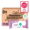 Etos Baby & Kids Sensitive Lotion Billendoekjes Megabox 24x80 Stuks