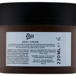 Etos Body Cream Fragant Wood