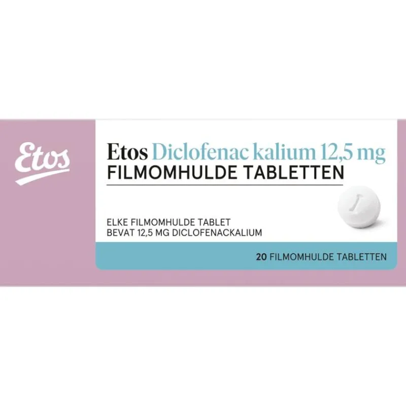 Etos diclofenac kalium tabletten 12,5mg 20st