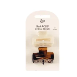 Etos Haarklemmen Marmer 2St