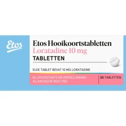 Etos Hooikoortstabletten Loratadine 10 mg 30 stuks