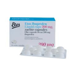 Etos Ibuprofen 200 mg Liquid Caps