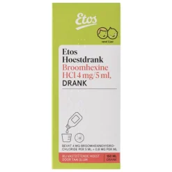 Etos Kind Hoestdrank Broomhexine HCI 4 MG/5 ML