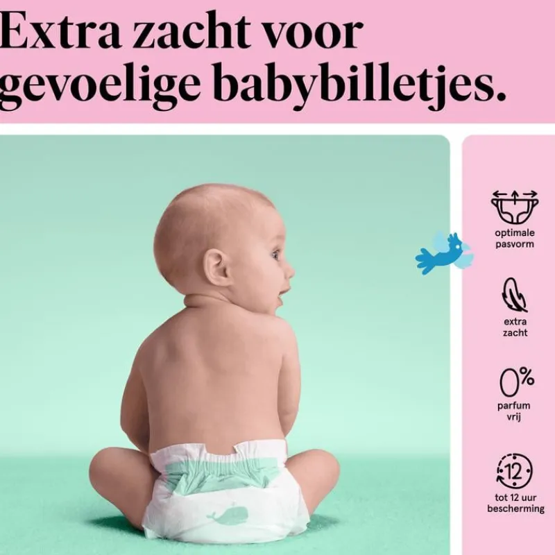 Etos Luiers Newborn Maat 1 2-5 kg Mid Pack 48 stuks