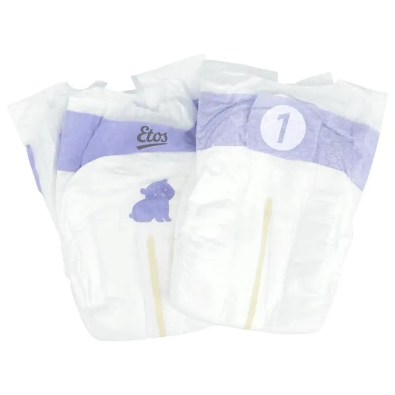 Etos Luiers Newborn Maat 1 2-5 kg Trial Pack 20 stuks