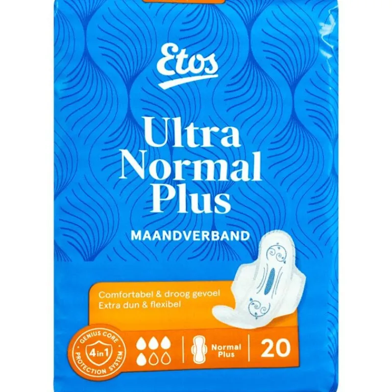 Etos Maandverband Ultra Normaal Plus 20 stuks