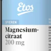 Etos magnesiumcitraat 200mg 60st