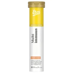 Etos Multi Immuun Bruistablet Mandarijnsmaak 20 tabletten