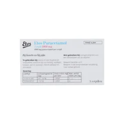 Etos Paracetamol 1000 mg Zetpil