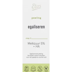 Etos Personalized Skincare Melkzuur 5% + HA�Peeling Exfoliant 30 ML