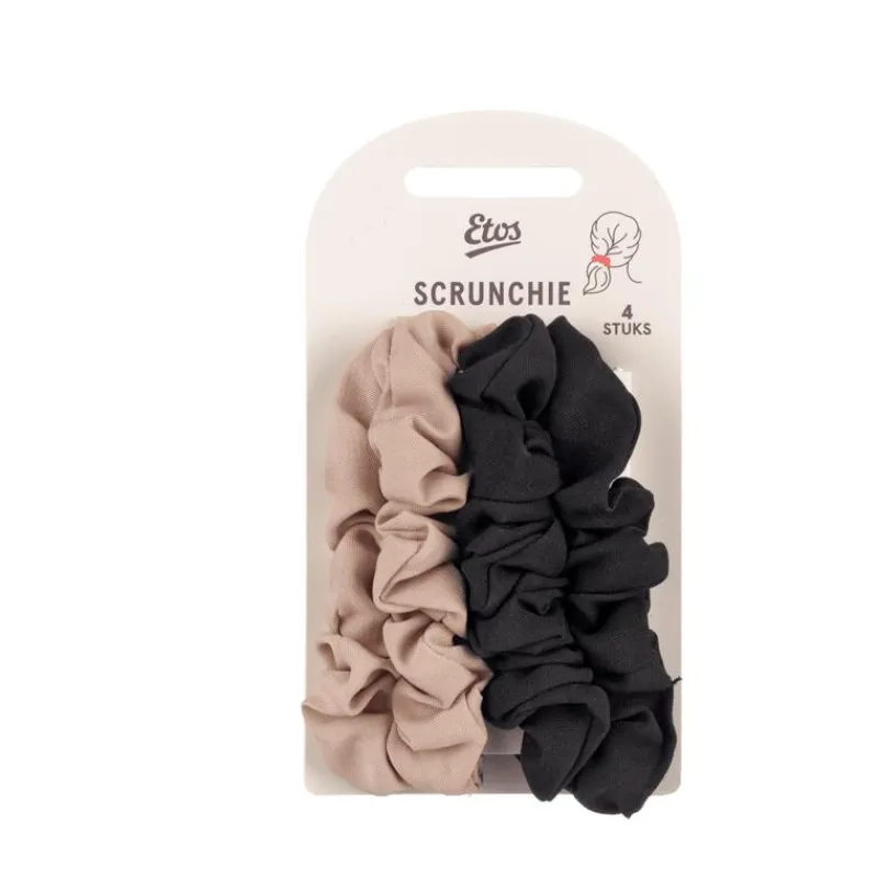 Etos Scrunchie Small 4 stuks