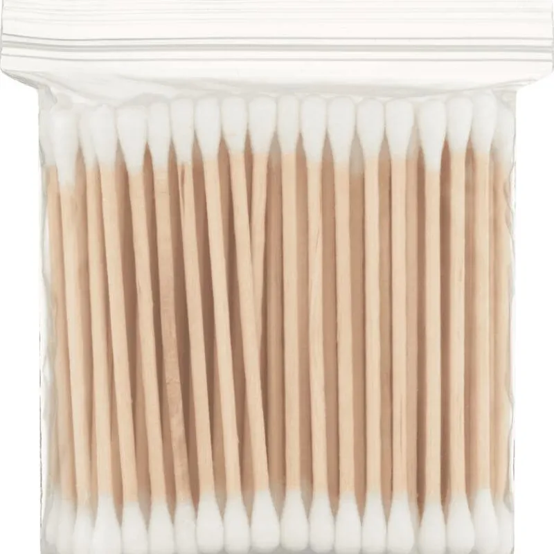 Etos Wattenstaafjes Hout 100 stuks