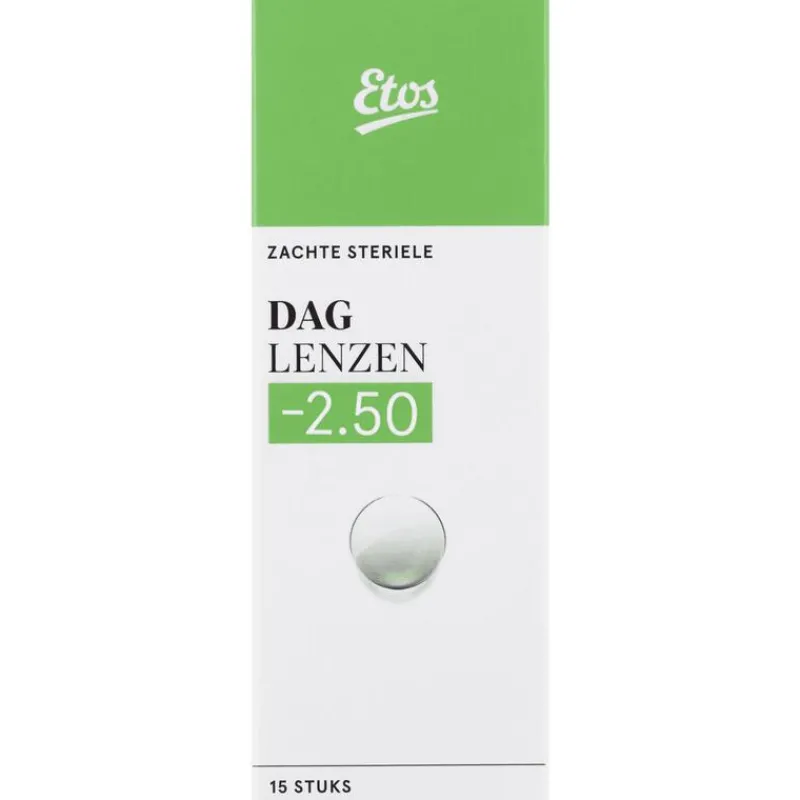 Etos Zachte Daglenzen -2,50 15 stuks