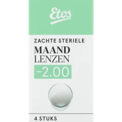 Etos zachte maandlenzen -2.00 4 stuks