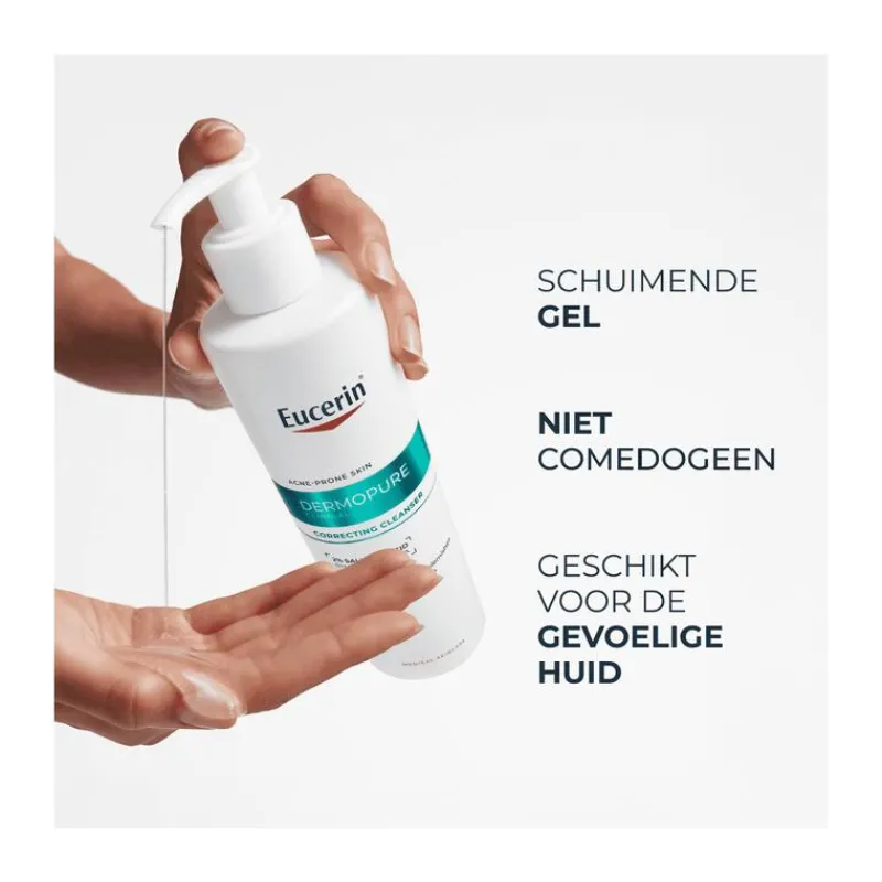 Eucerin DERMOPURE CLINICAL Corrigerende Reinigingsgel Gevoelige Huid 400 ML