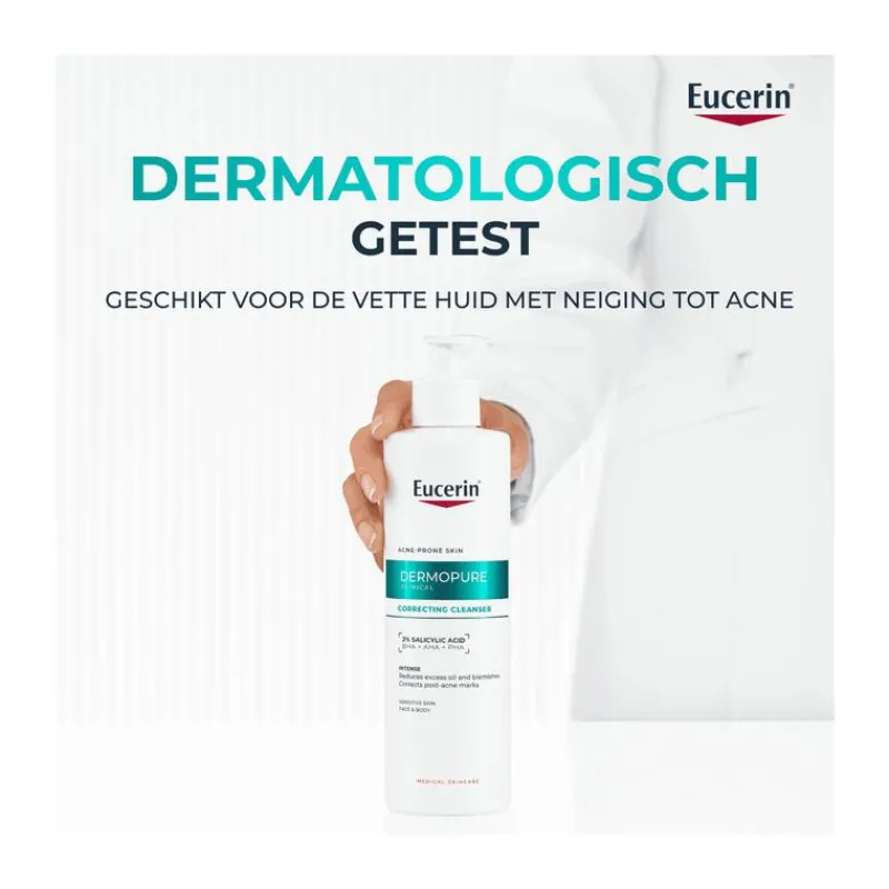 Eucerin DERMOPURE CLINICAL Corrigerende Reinigingsgel Gevoelige Huid 400 ML