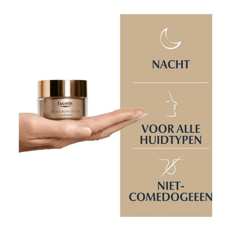 Eucerin Hyaluron-Filler + Elasticity Nachtcrème 50 ML
