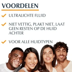 Eucerin Sun Hydro Protect Ultralichte Fluid SPF50+ 50 ML