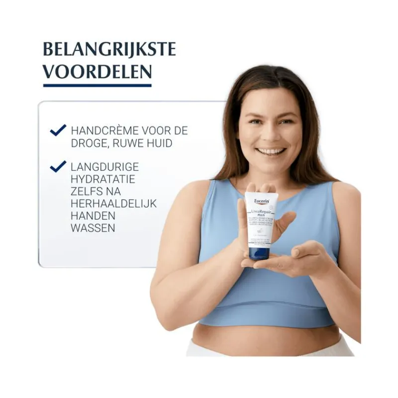 Eucerin UreaRepair PLUS Handcrème 5% Urea 75 ML