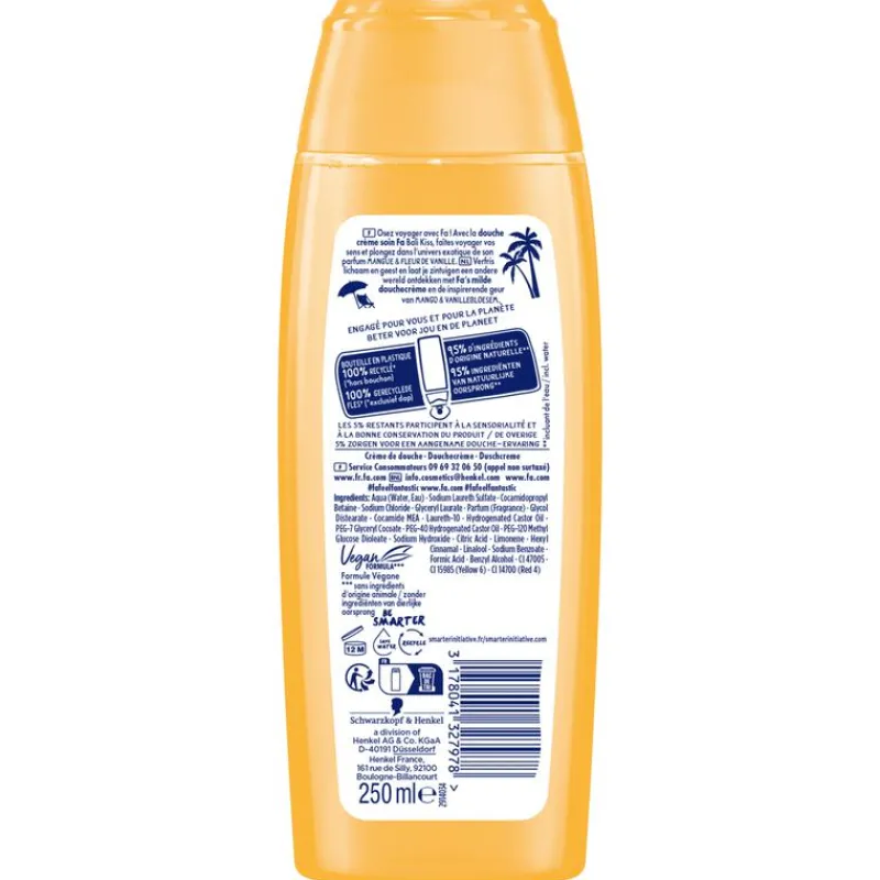 FA Bali Kiss Douchecrème 250 ML