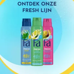 FA Lime Squeeze Deodorant Spray 150 ML