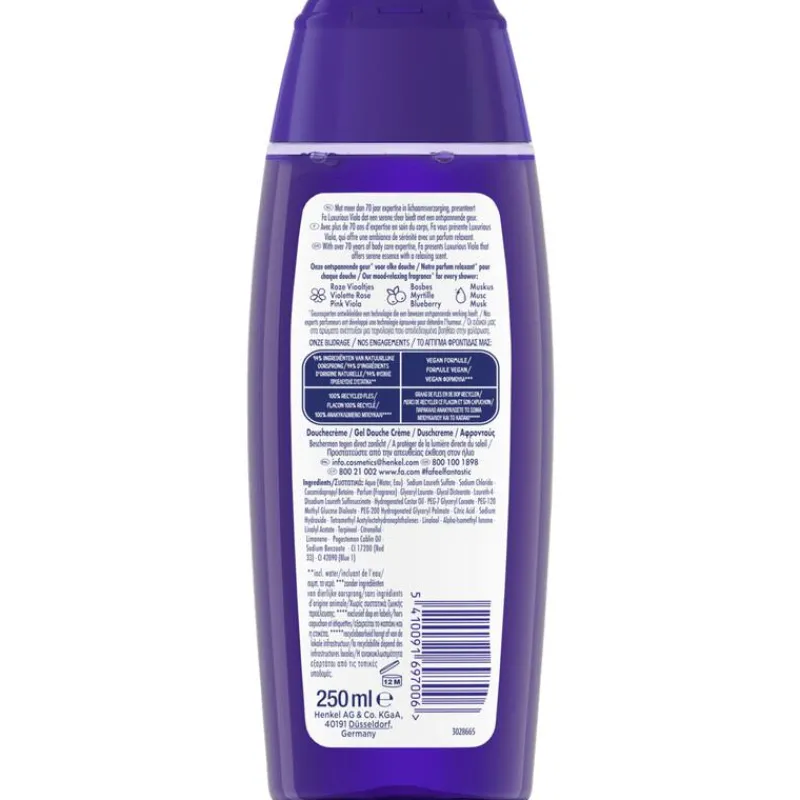 FA Luxurious Moments Showergel 250 ML
