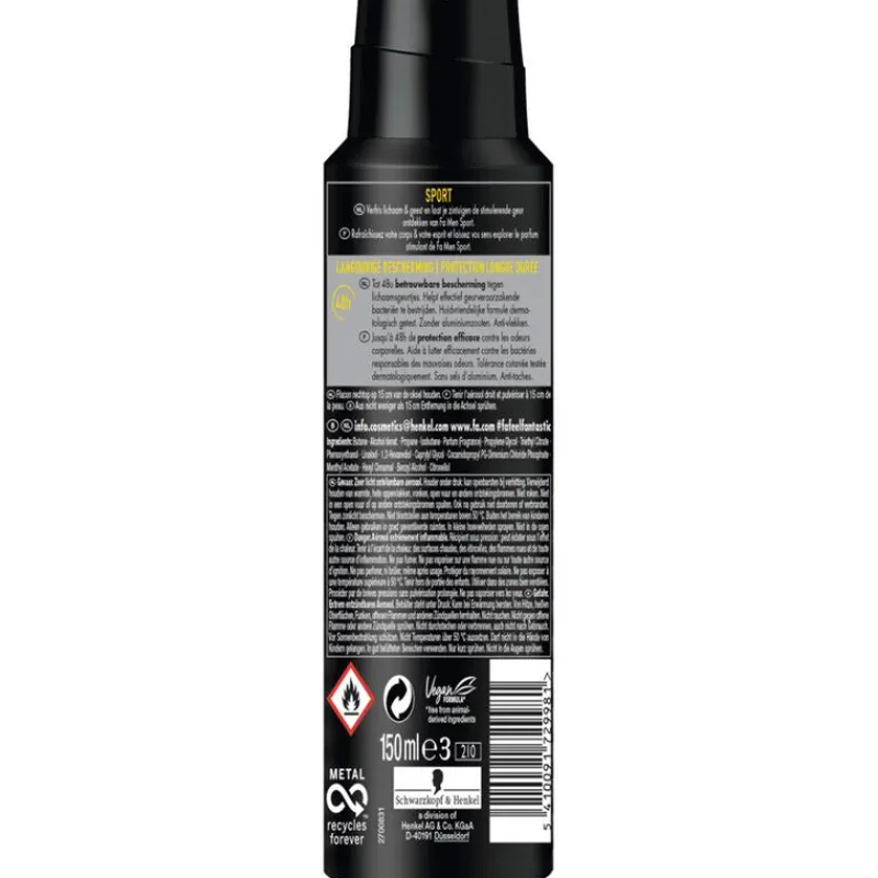 FA Men Sport Deodorant Spray 150 ML