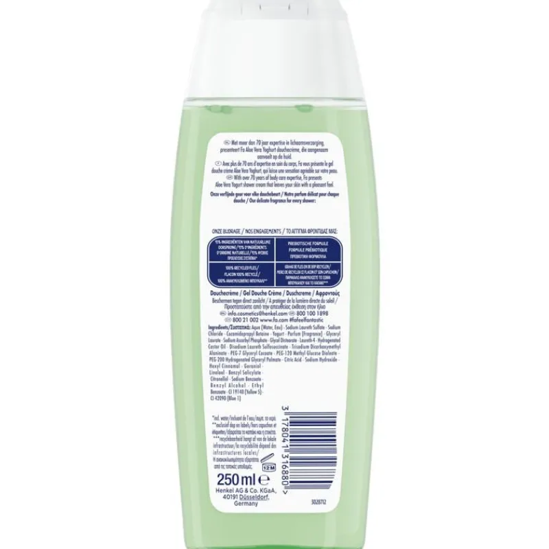 FA Yoghurt Aloe Vera Douchecrème 250 ML