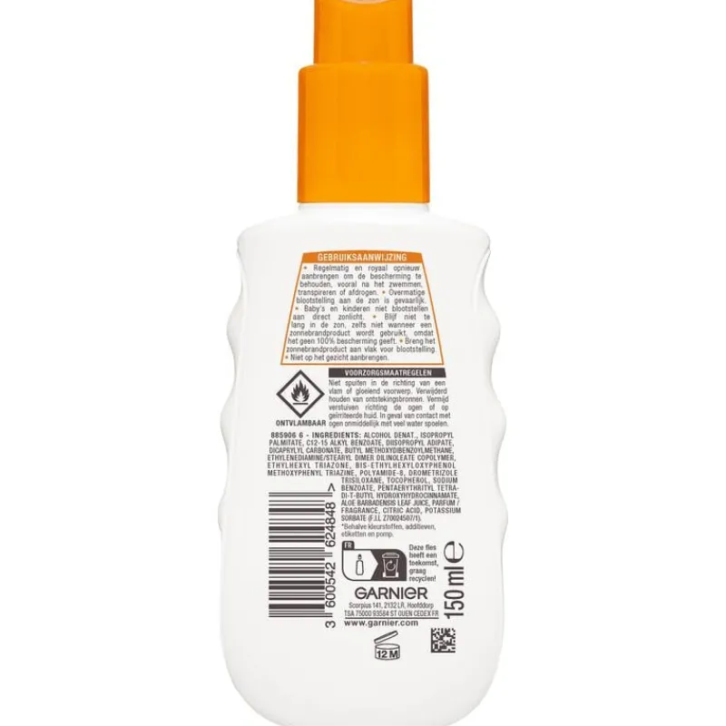Garnier Ambre Solaire Invisible Protect Transparente Zonnespray SPF 30 150 ML