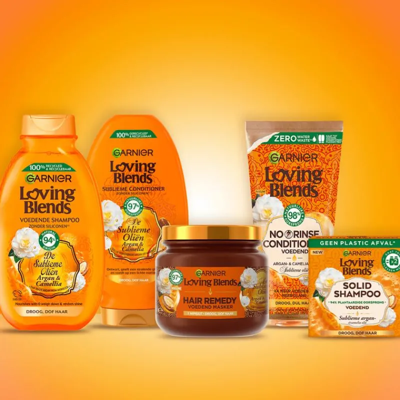 Garnier Loving Blends Argan & Cameliaolie Shampoo 300 ML