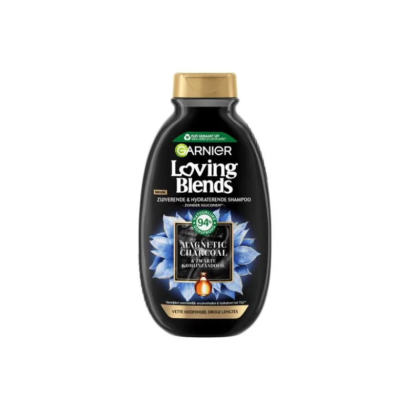 Garnier Loving Blends Charcoal Shampoo 300 ML