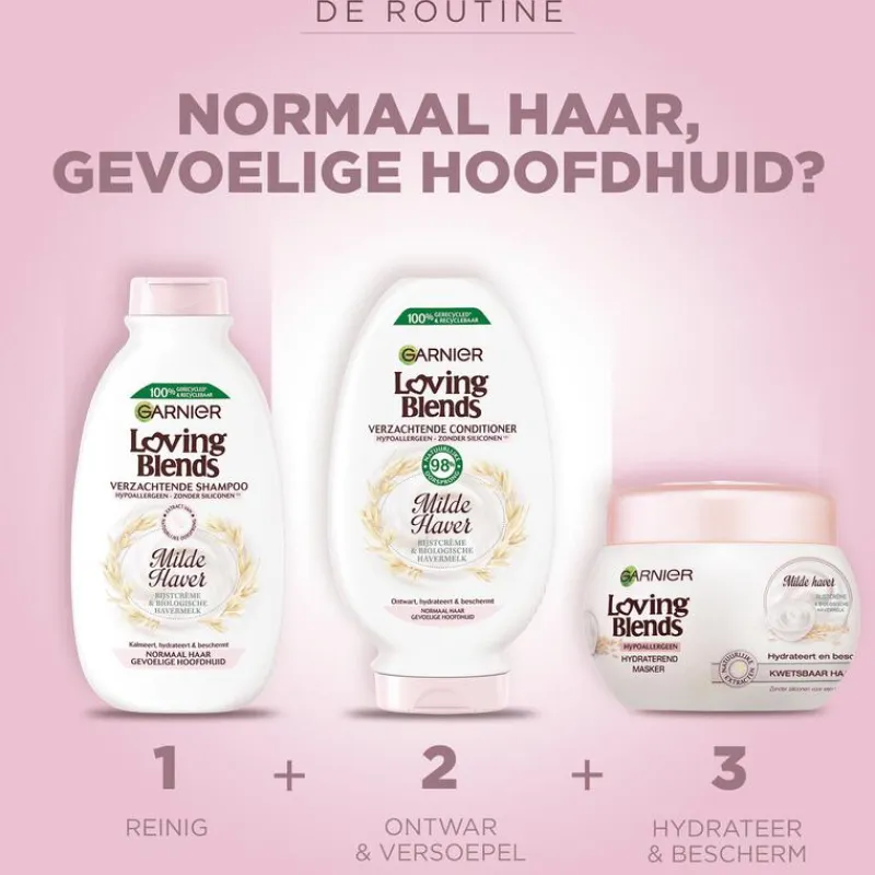 Garnier Loving Blends Milde Haver Conditioner 250 ML