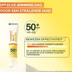 Garnier Vitamine C Daily UV Anti-pigmentvlekken Fluid SPF50 40 ML