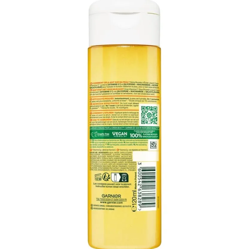 Garnier Vitamine C Glow Booster Liquid Care 120 ML