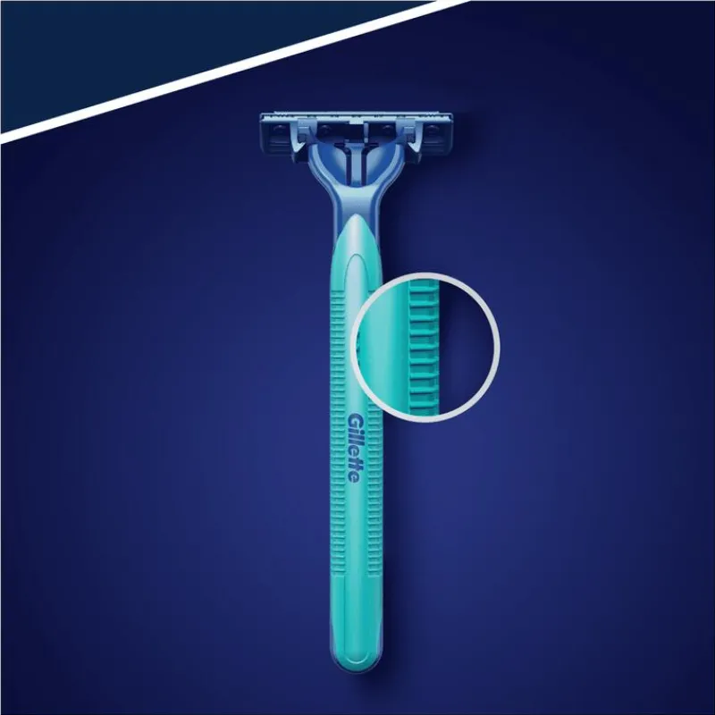 Heren Gillette Blue2 Plus Slalom Wegwerpmesjes 20 Stuks