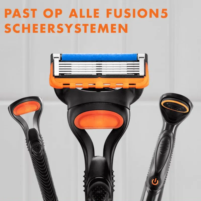 Heren Gillette Fusion5 Navulmesjes 4 Stuks