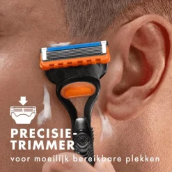 Heren Gillette Fusion5 Navulmesjes 16 Stuks