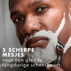 Heren Gillette Fusion5 Power Scheersysteem Met 1 Navulmesje