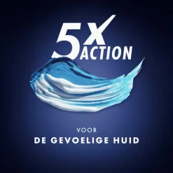 Heren Gillette Fusion Scheergel Gevoelige Huid 200 ML 2 Stuks