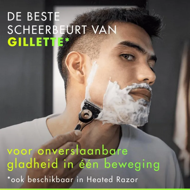 Heren Gillette Labs Scheersysteem Champion Gold met 5 Navulmesjes